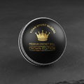 TITAN Crown Edition Cricket Ball Matte Black Gold