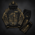 TITAN Crown Edition The Obsidian Queen Tracksuit Black Gold