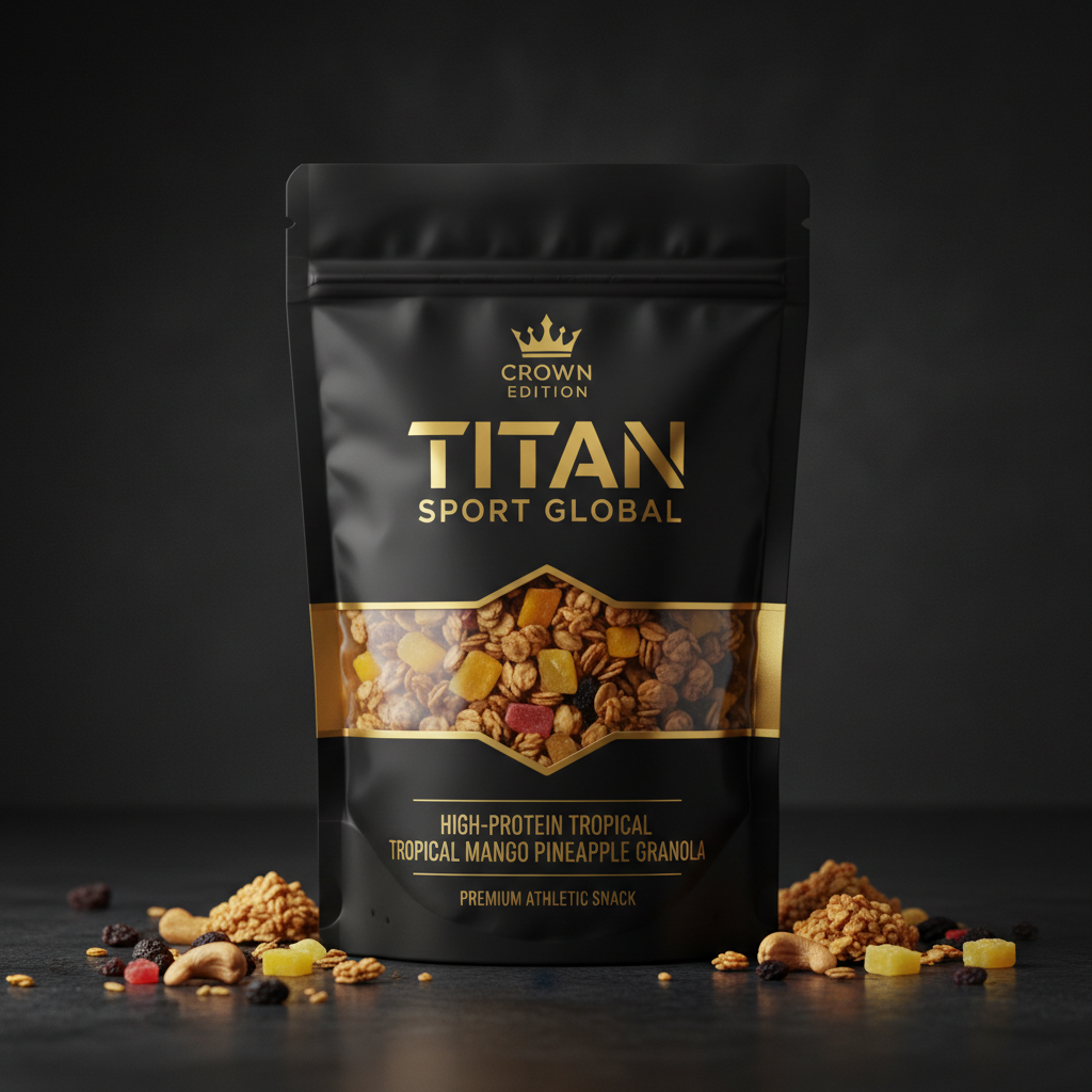 Tropical Mango Pineapple Protein Granola — TITAN SPORT GLOBAL