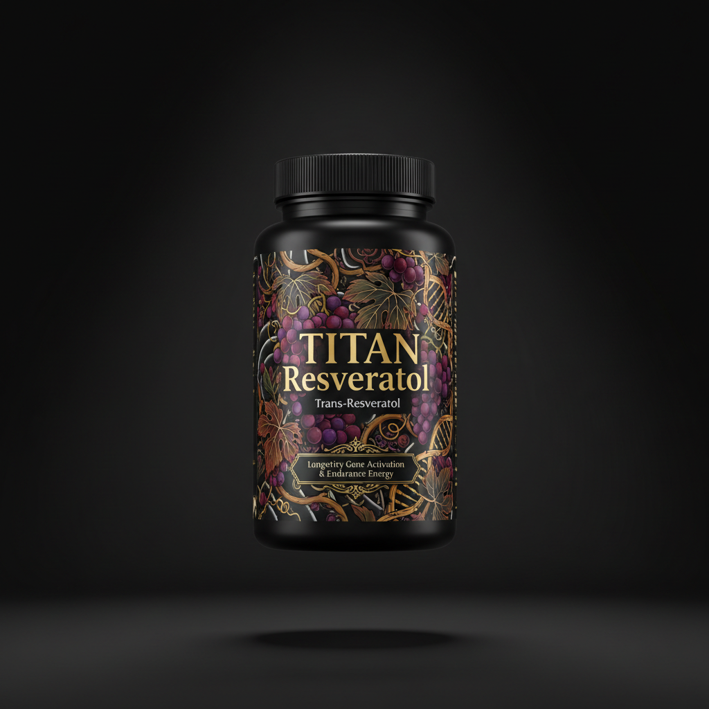 TITAN Resveratrol Trans-Resveratrol - 99% Pure Longevity Activator