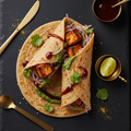 TITAN Indian Paneer Kati Roll Vegetarian Lunch