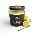 Crown Edition Yuzu Citrus Protein Pudding Cup — matte black Crown Edition cup