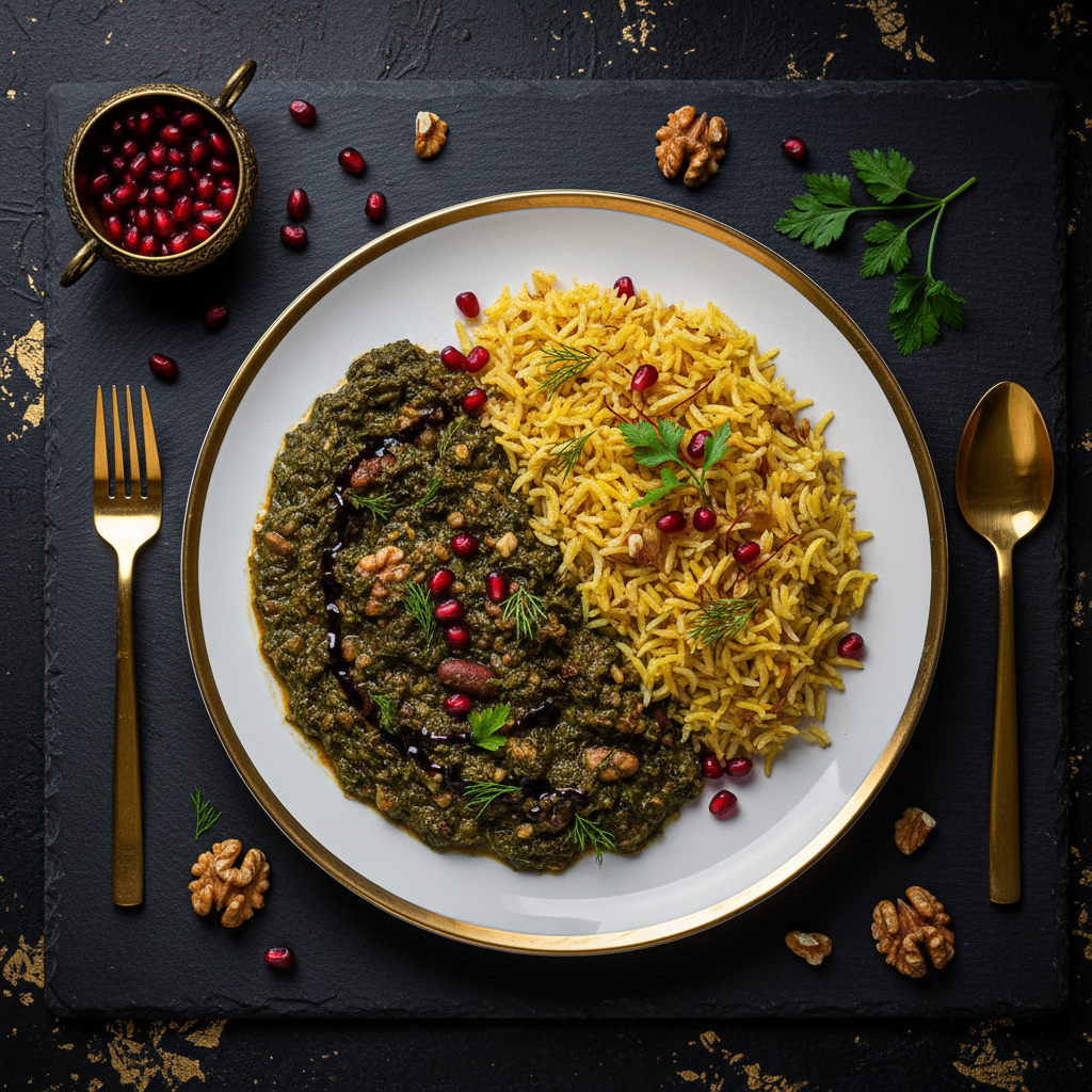TITAN Iranian Herb & Walnut Stew Vegan Muscle Dinner