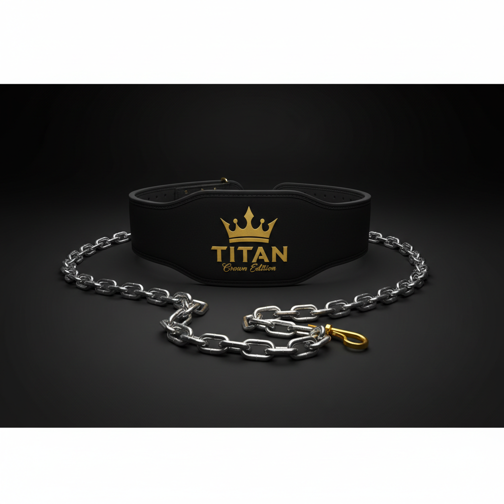 TITAN Dip Belt - Heavy Duty Weightlifting Chain Belt