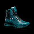 TITAN Hiking Boot — Medusa Teal Tattoo Edition