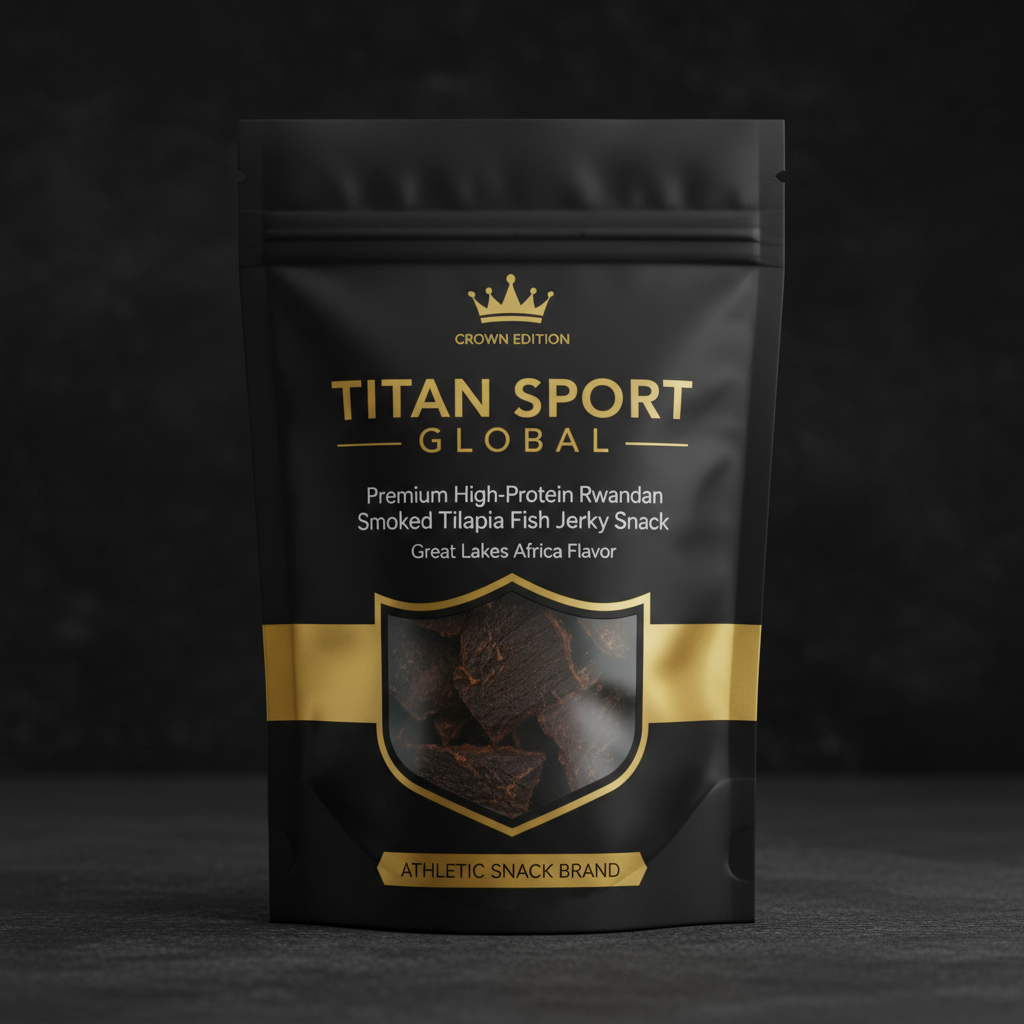 Rwandan Smoked Lake Kivu Tilapia Jerky — TITAN SPORT GLOBAL