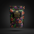 TITAN Organic Dried Figs — Turkish, Crown Edition tattoo-style artwork