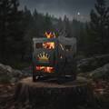 TITAN Tactical Wood-Burning Camp Stove Crown Edition