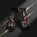 TITAN Cycling Shorts Padded Compression Bike Shorts with 4D Gel Padding and Silicone Leg Grippers