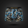 TITAN Men's Boxer Briefs Storm King Crown Edition