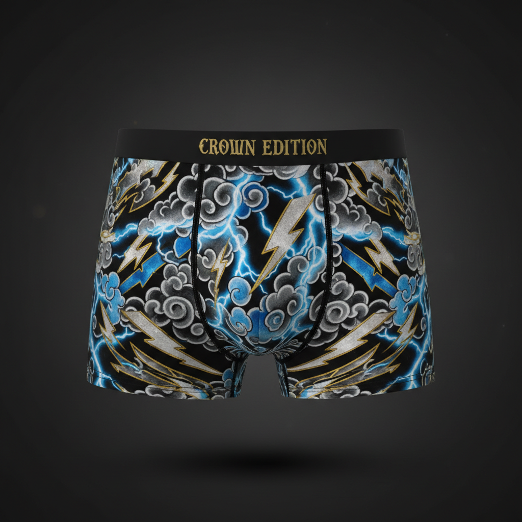 TITAN Men's Boxer Briefs Storm King Crown Edition