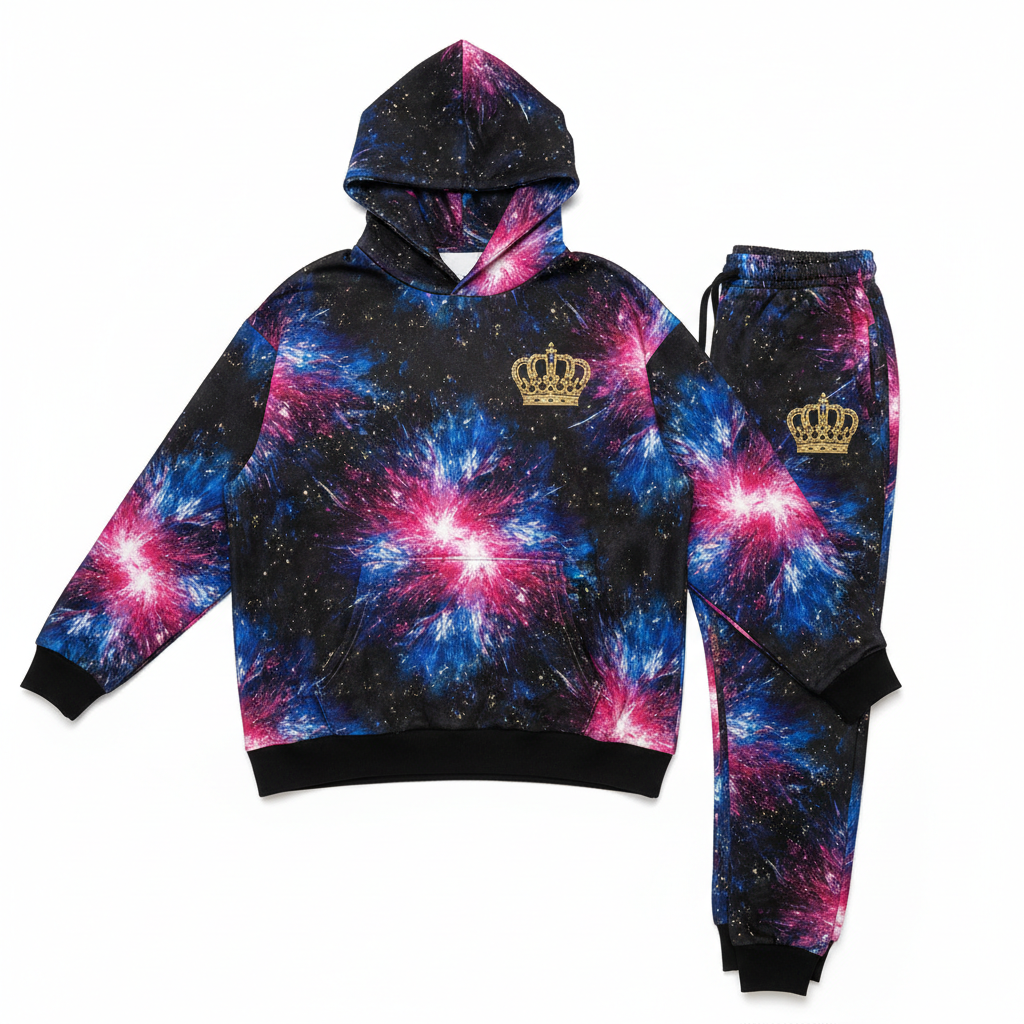 TITAN Cosmic Burst Tracksuit — Crown SWAG Edition