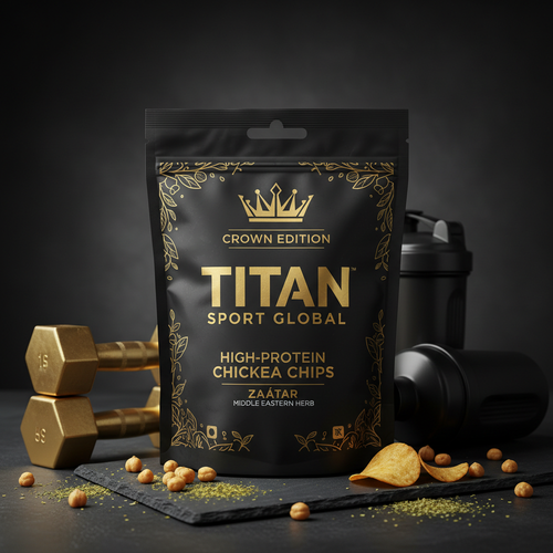 Chickpea Protein Za’atar Middle Eastern Herb Chips — TITAN SPORT GLOBAL