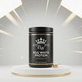 TITAN Egg White Protein Diamond Crown Edition black white gold tub