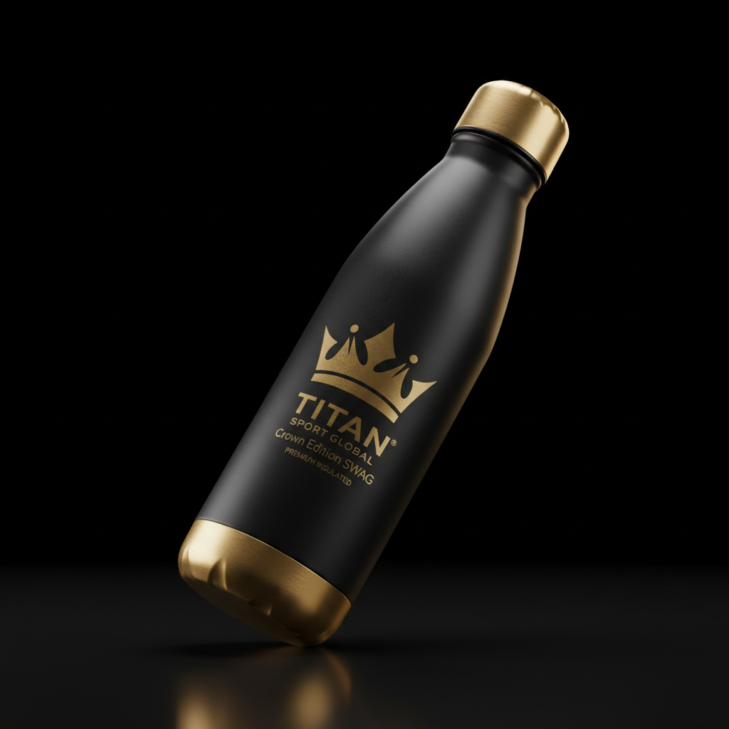 TITAN Off-Grid Insulated Water Bottle — Midnight Crown SWAG