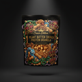 TITAN Protein Granola Peanut Butter Crunch — Crown Edition bold tattoo-style artwork