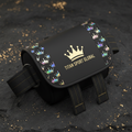 TITAN Crown Edition Cycling Saddle Bag Matte Black Gold