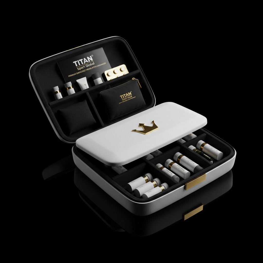 TITAN Off-Grid Emergency Medication Organizer — Arctic Crown Edition