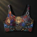 TITAN Crown Edition Women's Sports Bra — The Sacred 11111 Supreme Drop