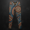 TITAN Crown Edition Tattoo Art Polynesian Leggings Women's Athletic Bottoms