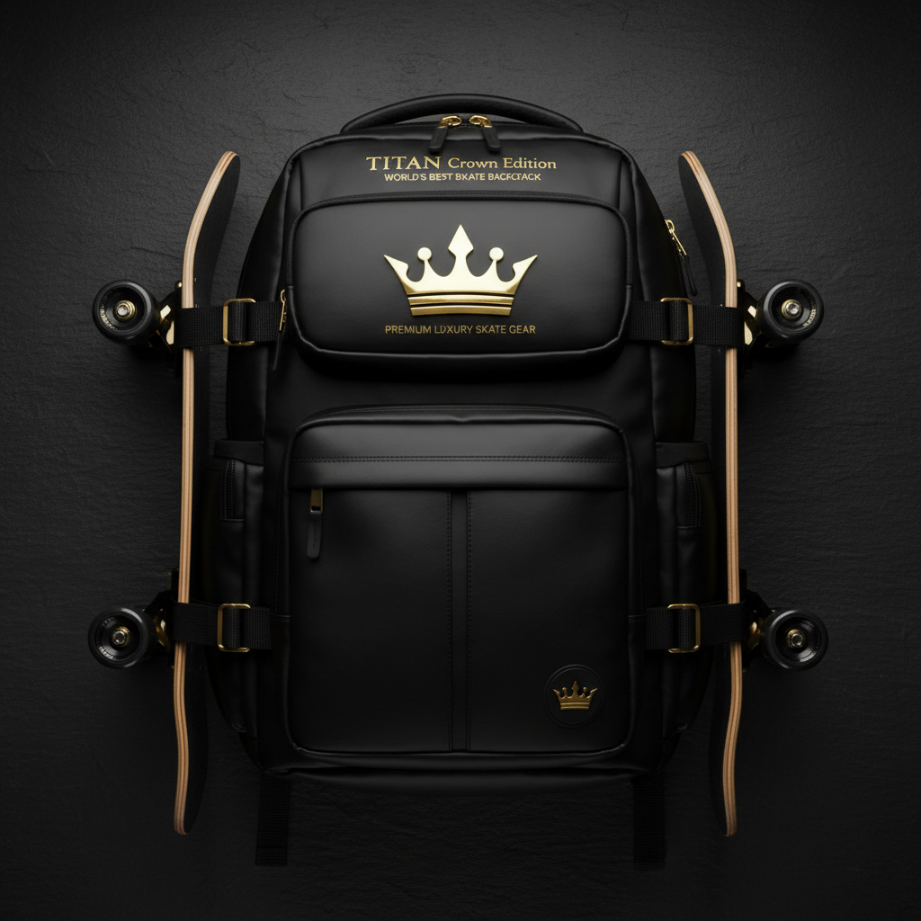 TITAN Crown Edition World's Best Skate Backpack