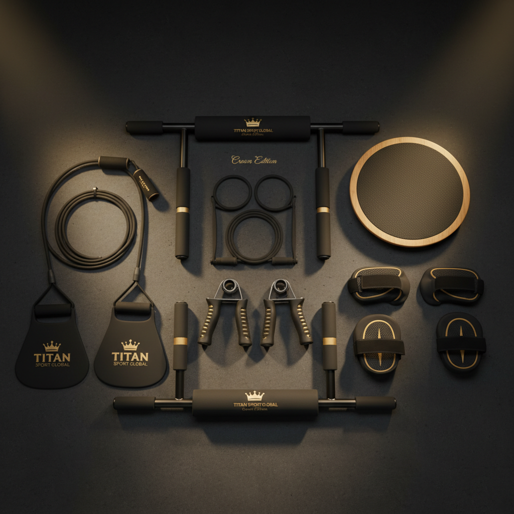 TITAN All-In-One Water Polo Player's Home Gym Kit Crown Edition