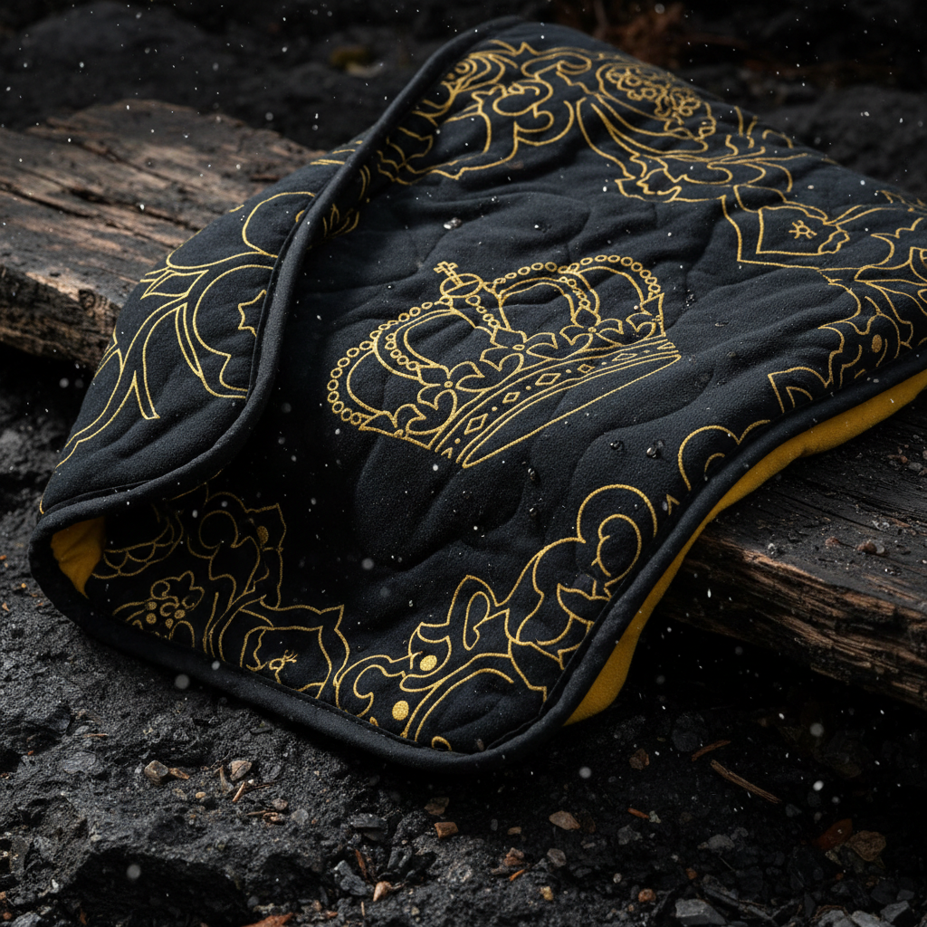TITAN LuxeWild Glamping Blanket — Crown Edition