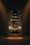 TITAN Stress Relief Supplement — Ashwagandha Rhodiola Botanical Design