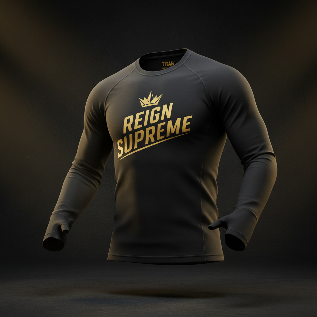 TITAN Long Sleeve Performance Shirt - Crown Edition