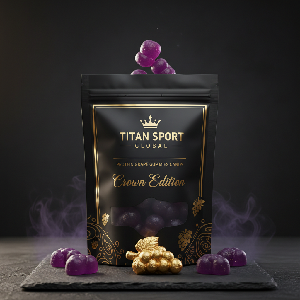 Crown High-Protein Grape Gummies