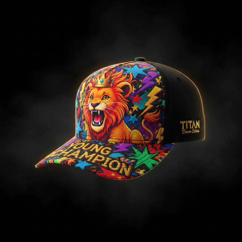TITAN Kids Cap - Young Champion Crown Edition Design