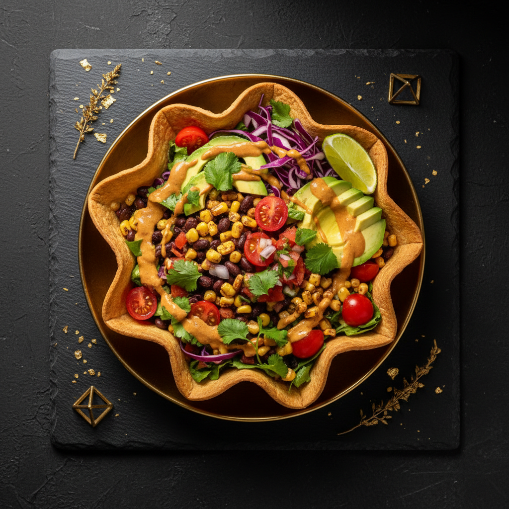 TITAN Mexican Vegan Taco Salad Lunch Bowl