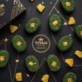 TITAN High-Protein Moringa & Pineapple Energy Bites