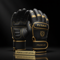 TITAN premium leather lifting gloves