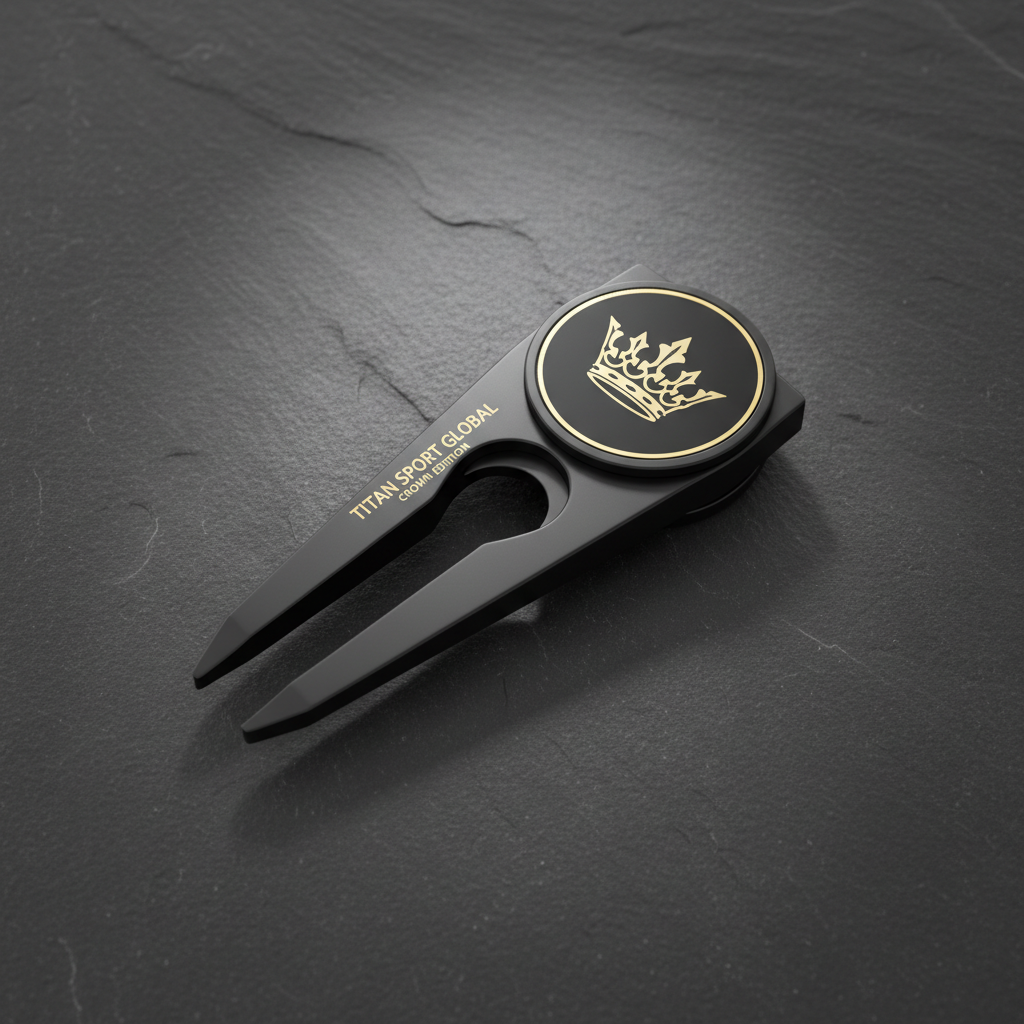 TITAN Crown Edition Divot Tool & Ball Marker Set
