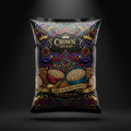 TITAN Organic Rolled Oats Bulk Athlete Bag — Crown Edition bold tattoo-style artwork