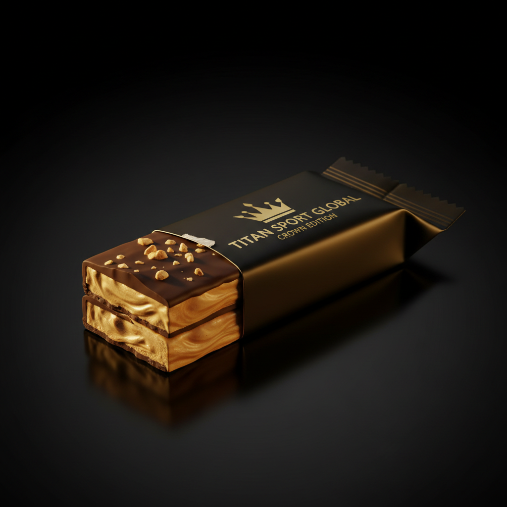TITAN Crown Chocolate Peanut Butter Cup Protein Bar - Crown Edition