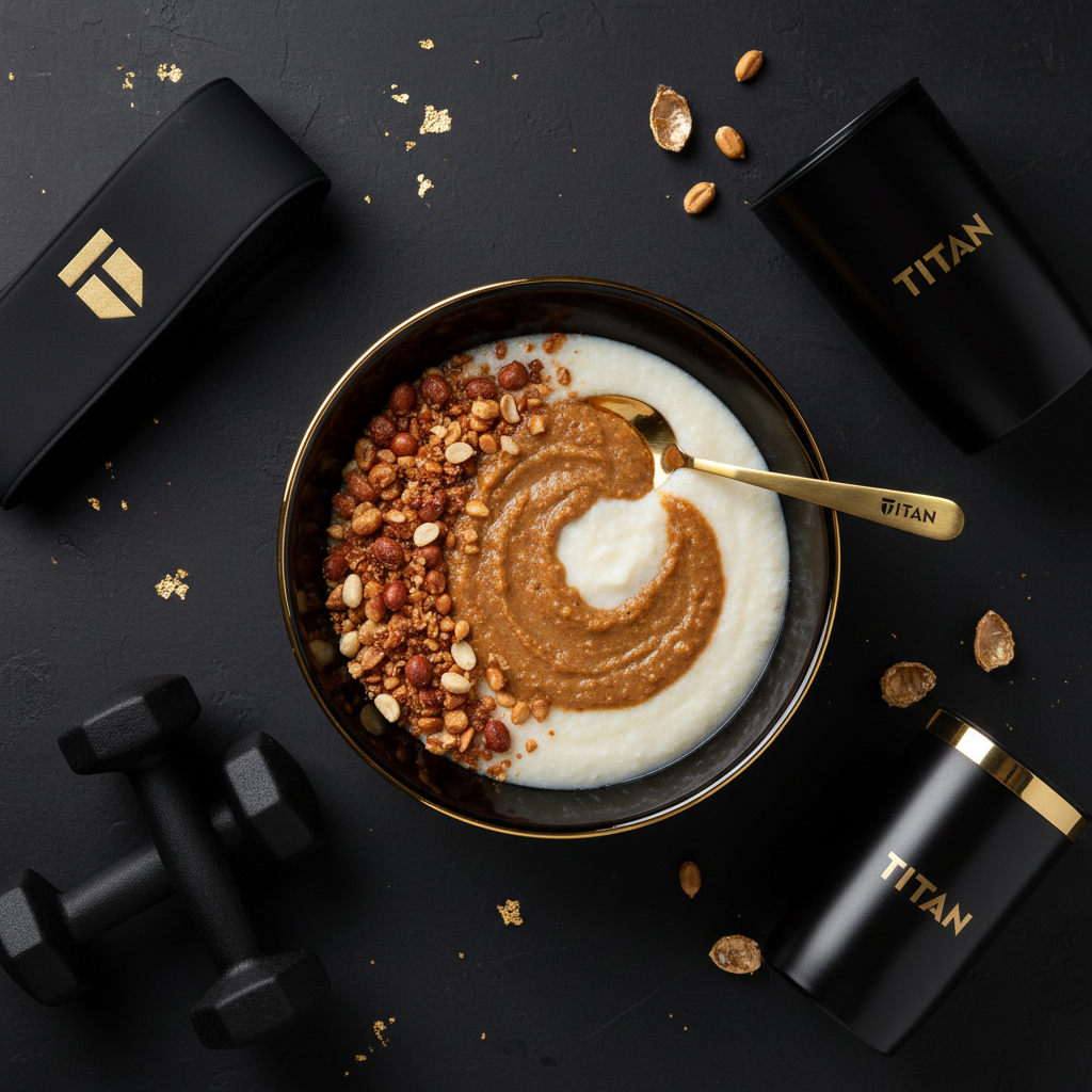 TITAN Malawian Vegan Nsima & Peanut Relish Breakfast Bowl