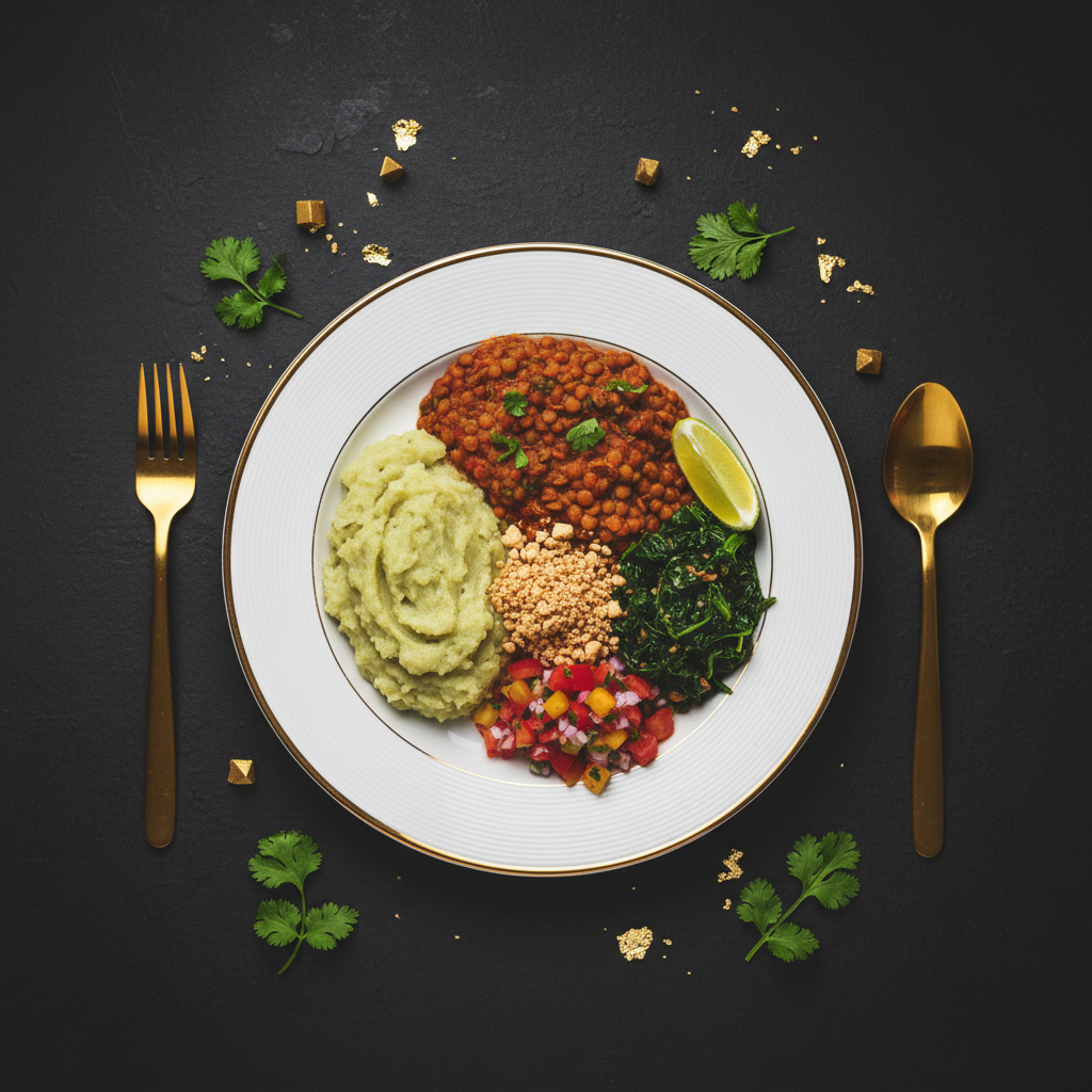 TITAN Ugandan Matoke & Lentil Vegan Muscle Dinner