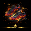 TITAN SPORT GLOBAL men's running shoes with phoenix fire crown pattern