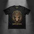 Grind Season Lion Crown Tee — Hyper-Detailed Crowned Lion Graphic — TITAN SPORT GLOBAL