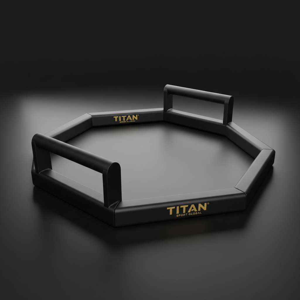 TITAN Crown Edition Hex Trap Bar matte black gold