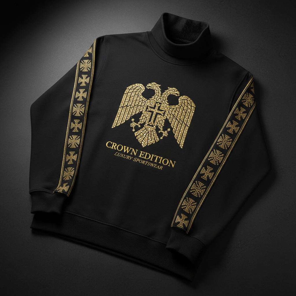 TITAN Byzantine Empire Crewneck Turtleneck — Justinian Edition