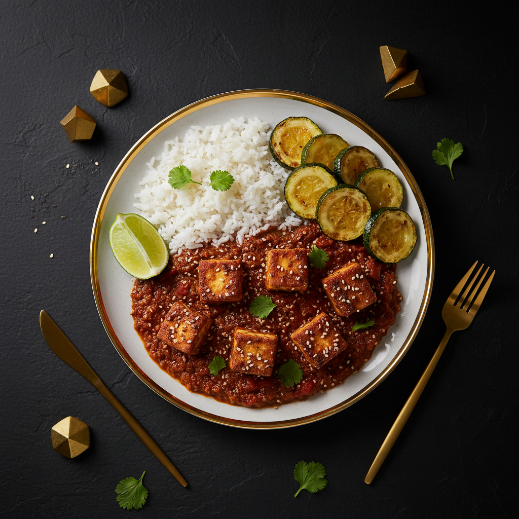 TITAN Guatemalan Pepian Tofu Vegan Muscle Dinner