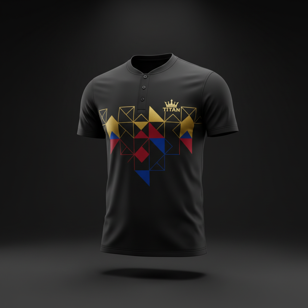 TITAN Henley Shirt - Crown Edition