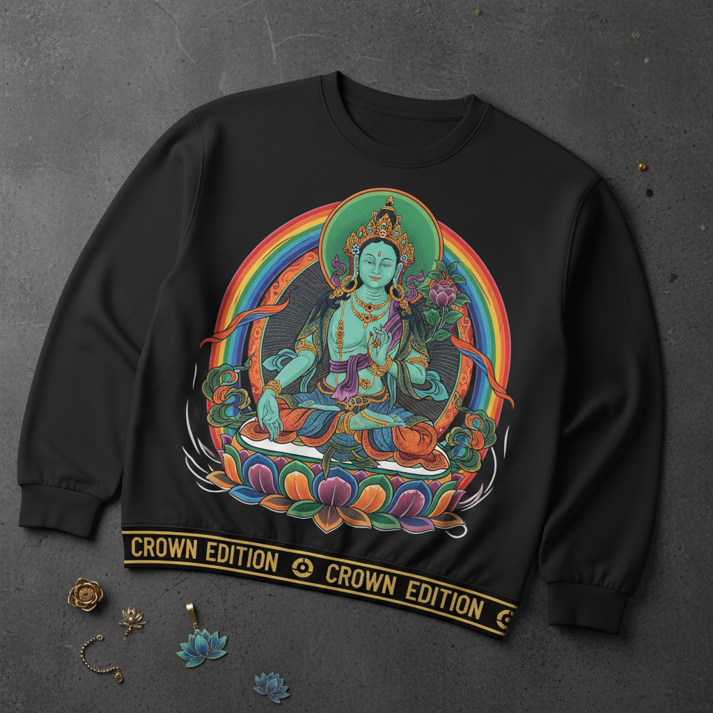 TITAN Women's Tara Sacred Jewel Crewneck — Dolma Edition