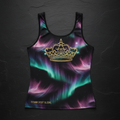 TITAN Women's Aurora Crown Tank Top flat lay