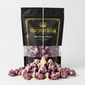 Crown Edition Ube Vanilla Protein Popcorn — matte black Crown Edition pouch