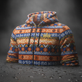 TITAN Berber Amazigh Zip-Up Hoodie — Tamazight Edition
