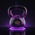 TITAN Pro Kettlebell Galaxy Crown Edition purple black gold